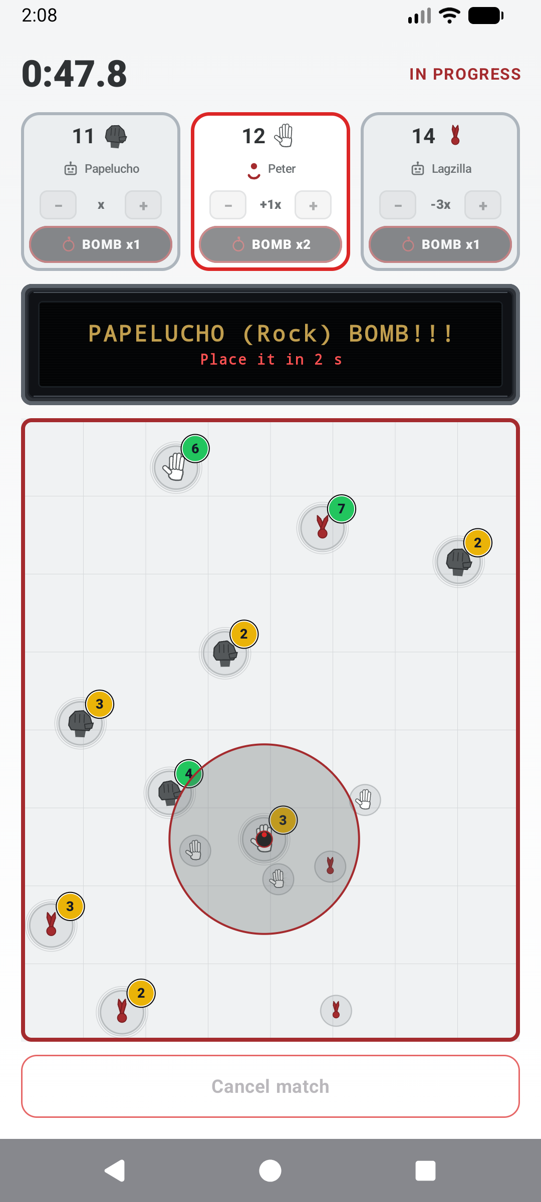 Arena collisions